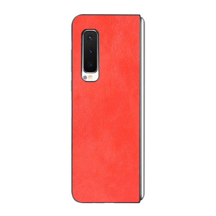 For Galaxy Fold 4G / Fold 5G / W20 5G Shockproof Litchi Texture PC + PU Case