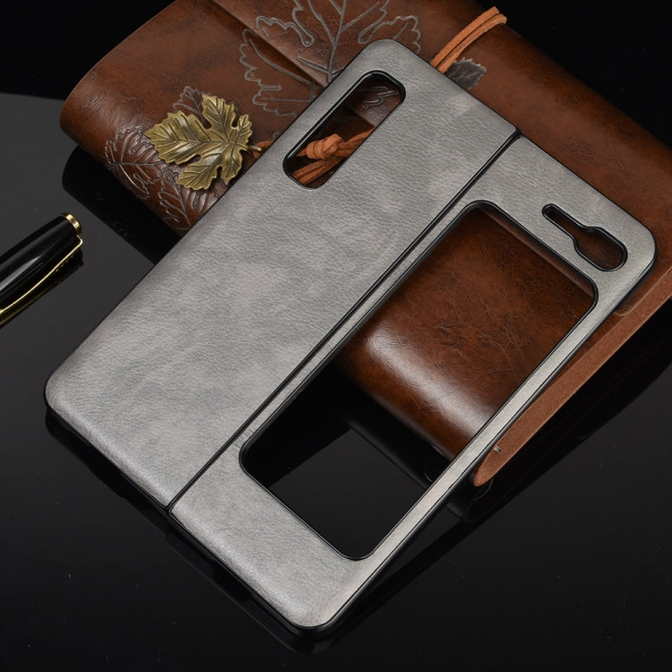For Galaxy Fold 4G / Fold 5G / W20 5G Shockproof Litchi Texture PC + PU Case