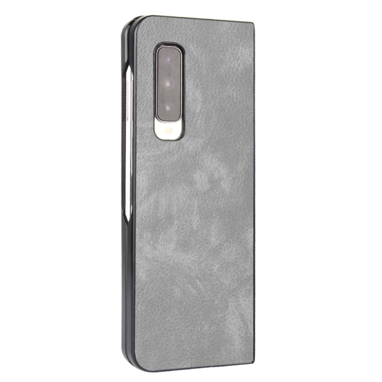 For Galaxy Fold 4G / Fold 5G / W20 5G Shockproof Litchi Texture PC + PU Case