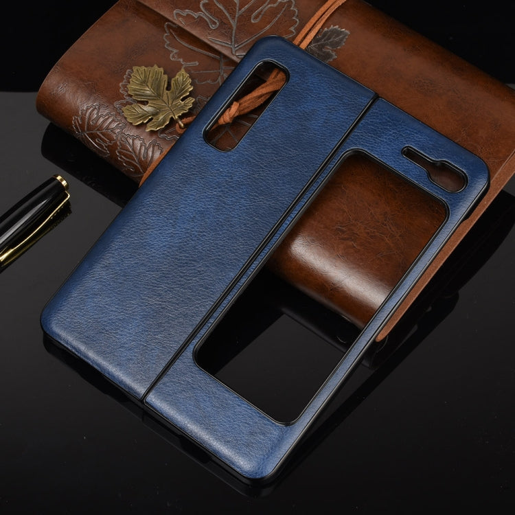 For Galaxy Fold 4G / Fold 5G / W20 5G Shockproof Litchi Texture PC + PU Case