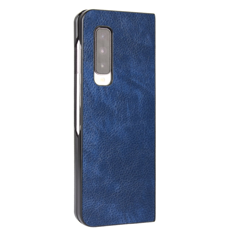 For Galaxy Fold 4G / Fold 5G / W20 5G Shockproof Litchi Texture PC + PU Case