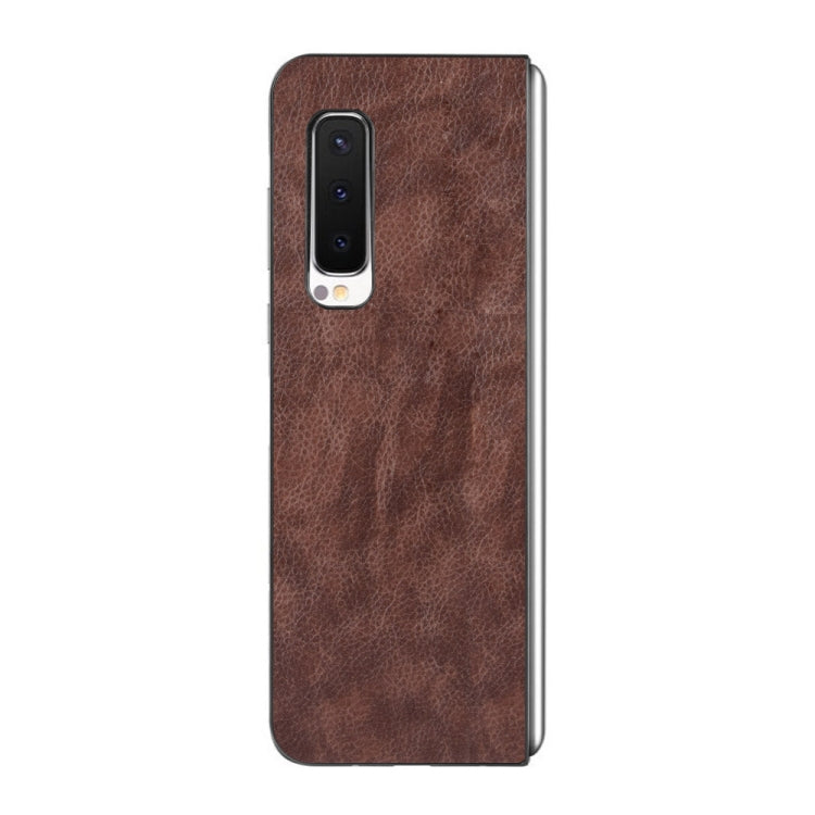 For Galaxy Fold 4G / Fold 5G / W20 5G Shockproof Litchi Texture PC + PU Case