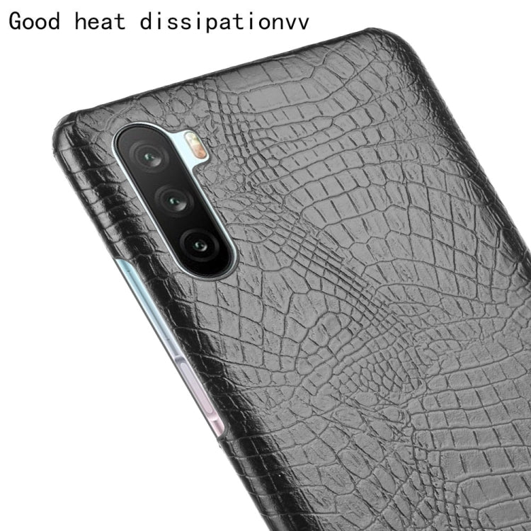 For Huawei Mate 40 Lite/Maimang 9 Shockproof Crocodile Texture PC + PU Case