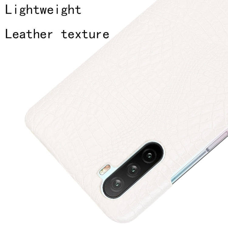 For Huawei Mate 40 Lite/Maimang 9 Shockproof Crocodile Texture PC + PU Case