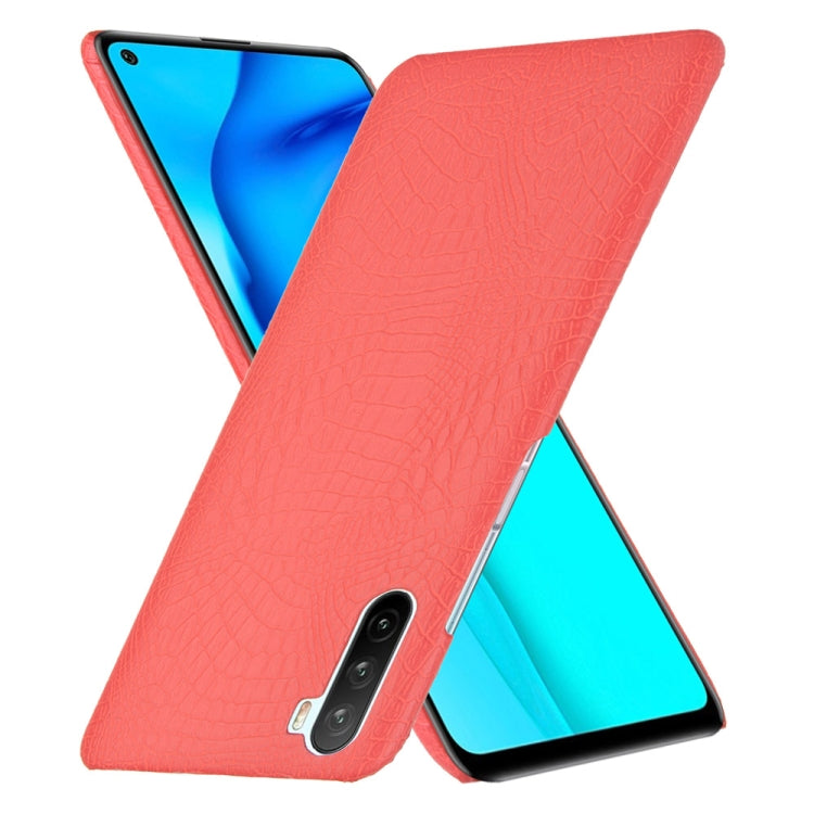 For Huawei Mate 40 Lite/Maimang 9 Shockproof Crocodile Texture PC + PU Case