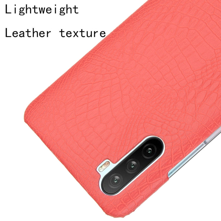 For Huawei Mate 40 Lite/Maimang 9 Shockproof Crocodile Texture PC + PU Case