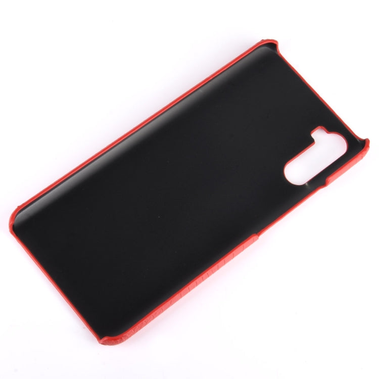 For Huawei Mate 40 Lite/Maimang 9 Shockproof Crocodile Texture PC + PU Case