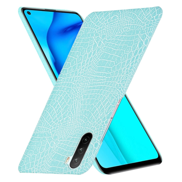 For Huawei Mate 40 Lite/Maimang 9 Shockproof Crocodile Texture PC + PU Case