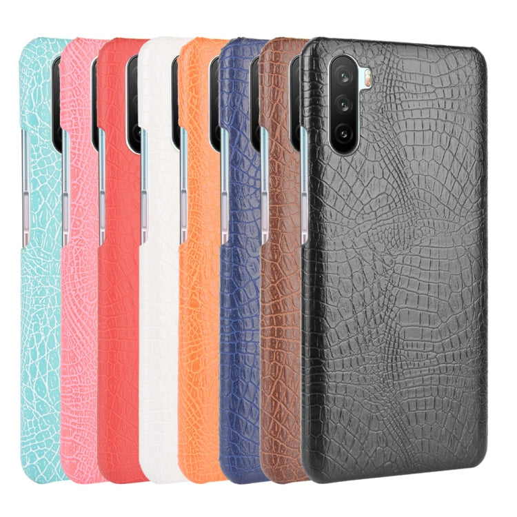 For Huawei Mate 40 Lite/Maimang 9 Shockproof Crocodile Texture PC + PU Case