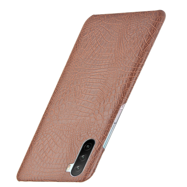 For Huawei Mate 40 Lite/Maimang 9 Shockproof Crocodile Texture PC + PU Case