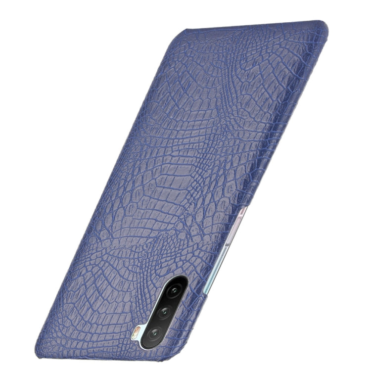 For Huawei Mate 40 Lite/Maimang 9 Shockproof Crocodile Texture PC + PU Case