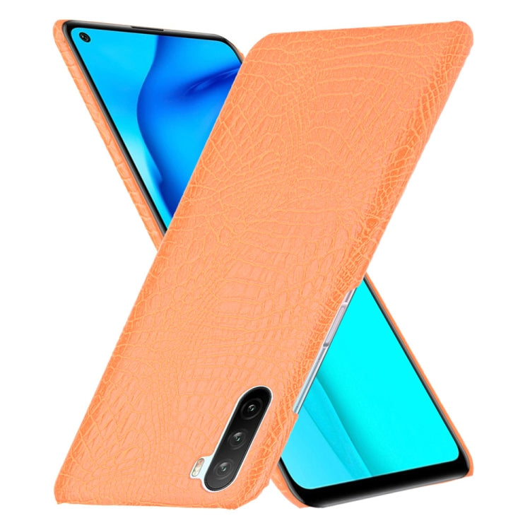 For Huawei Mate 40 Lite/Maimang 9 Shockproof Crocodile Texture PC + PU Case