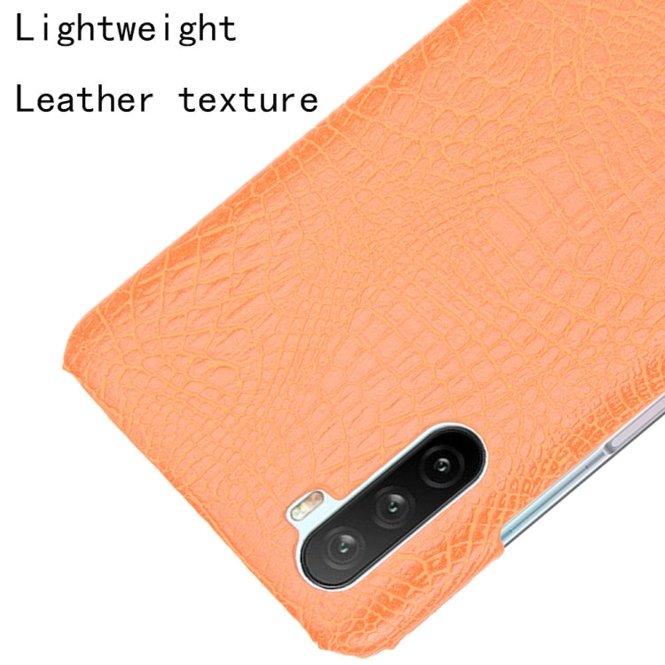 For Huawei Mate 40 Lite/Maimang 9 Shockproof Crocodile Texture PC + PU Case