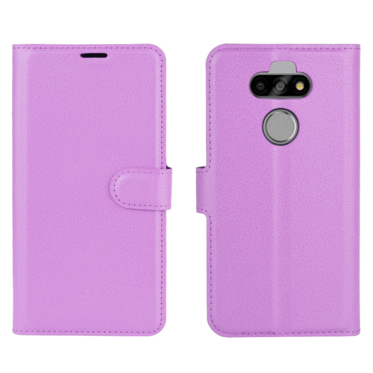 For LG K31/Aristo 5/Aristo 5 Plus Litchi Texture Horizontal Flip Protective Case with Holder & Card Slots & Wallet