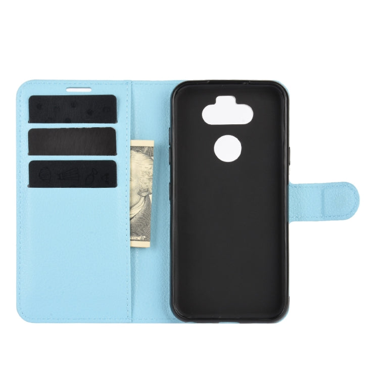 For LG K31/Aristo 5/Aristo 5 Plus Litchi Texture Horizontal Flip Protective Case with Holder & Card Slots & Wallet