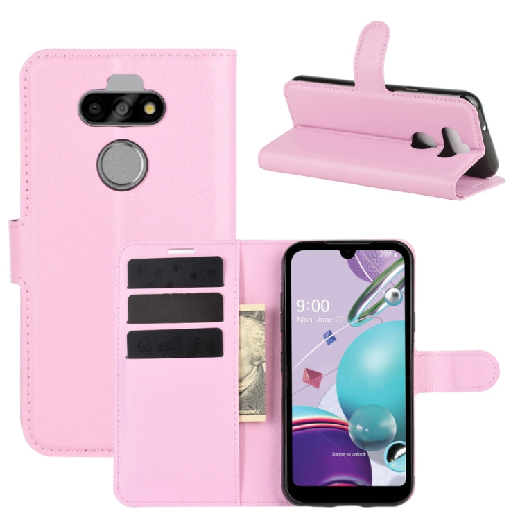 For LG K31/Aristo 5/Aristo 5 Plus Litchi Texture Horizontal Flip Protective Case with Holder & Card Slots & Wallet