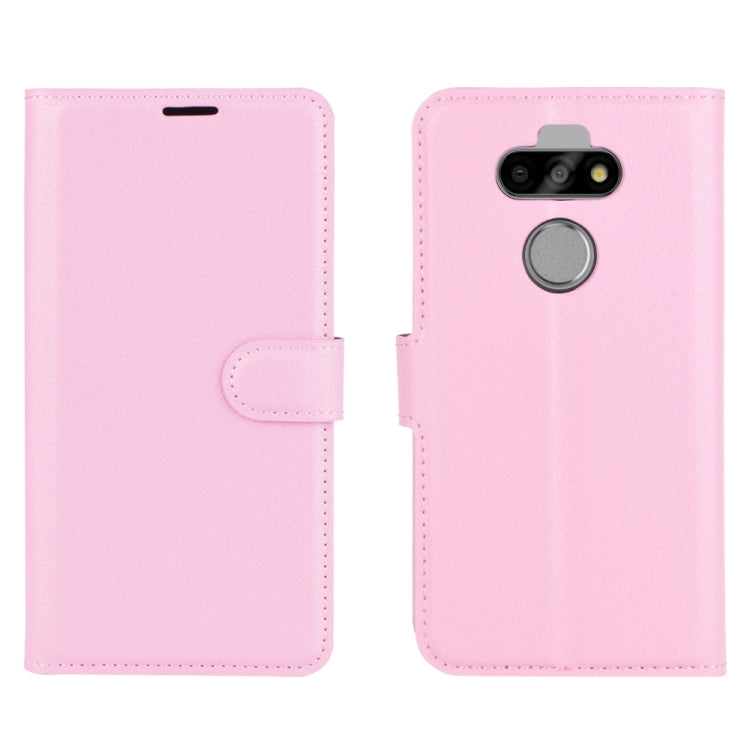 For LG K31/Aristo 5/Aristo 5 Plus Litchi Texture Horizontal Flip Protective Case with Holder & Card Slots & Wallet
