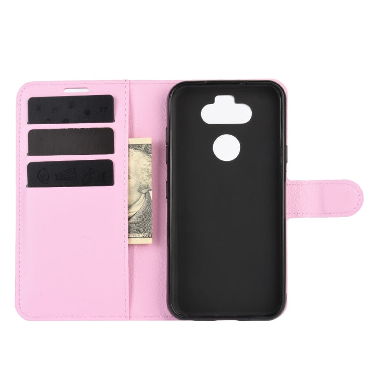 For LG K31/Aristo 5/Aristo 5 Plus Litchi Texture Horizontal Flip Protective Case with Holder & Card Slots & Wallet