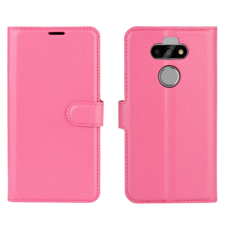 For LG K31/Aristo 5/Aristo 5 Plus Litchi Texture Horizontal Flip Protective Case with Holder & Card Slots & Wallet