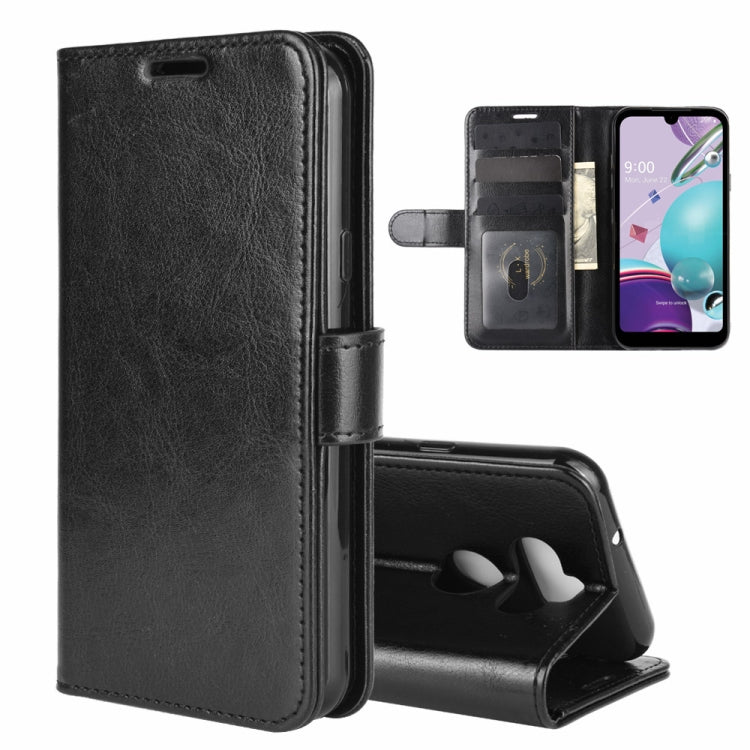 For LG K31/Aristo 5/Aristo 5 Plus R64 Texture Single Horizontal Flip Protective Case with Holder & Card Slots & Wallet& Photo Frame