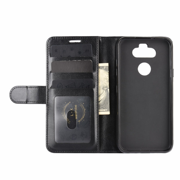 For LG K31/Aristo 5/Aristo 5 Plus R64 Texture Single Horizontal Flip Protective Case with Holder & Card Slots & Wallet& Photo Frame
