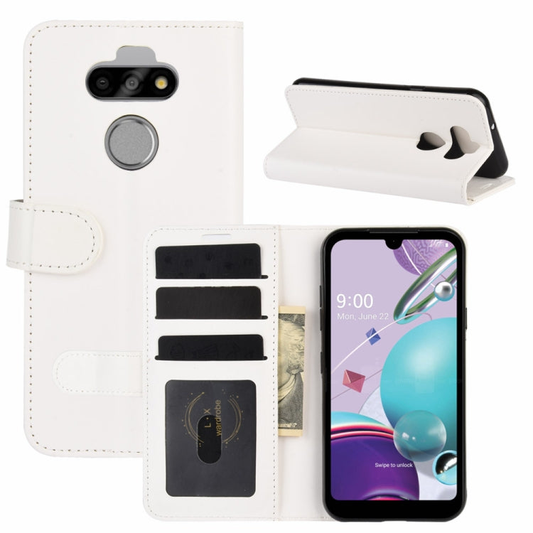 For LG K31/Aristo 5/Aristo 5 Plus R64 Texture Single Horizontal Flip Protective Case with Holder & Card Slots & Wallet& Photo Frame
