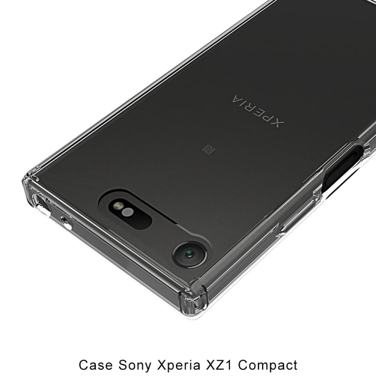 Scratchproof TPU + Acrylic Protective Case for Sony Xperia XZ1 Compact(Pink)