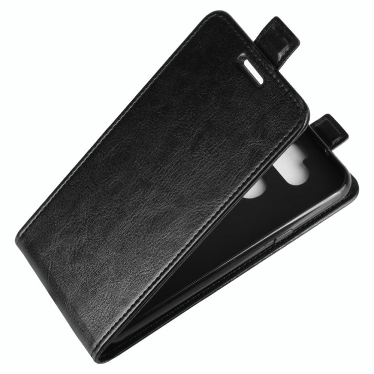 For LG K31/Aristo 5/Aristo 5 Plus R64 Texture Single Vertical Flip Leather Protective Case with Card Slots & Photo Frame