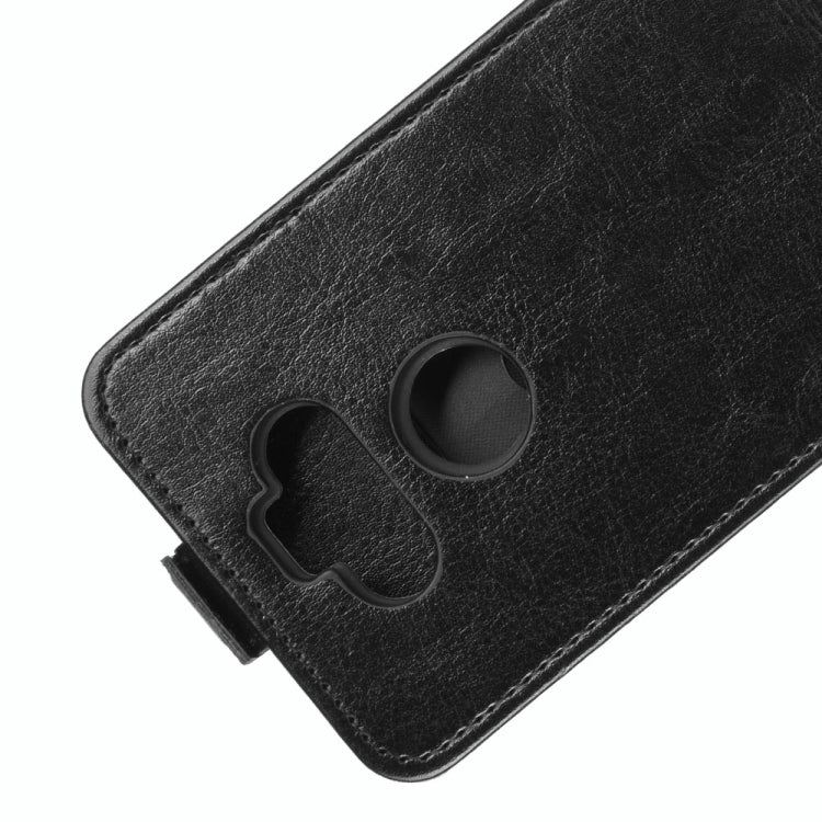 For LG K31/Aristo 5/Aristo 5 Plus R64 Texture Single Vertical Flip Leather Protective Case with Card Slots & Photo Frame