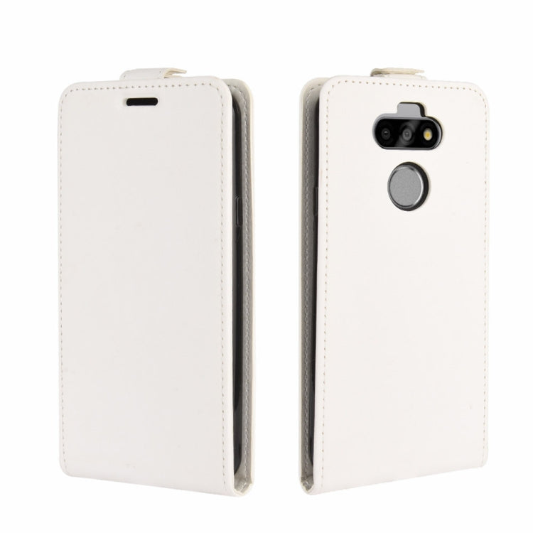 For LG K31/Aristo 5/Aristo 5 Plus R64 Texture Single Vertical Flip Leather Protective Case with Card Slots & Photo Frame
