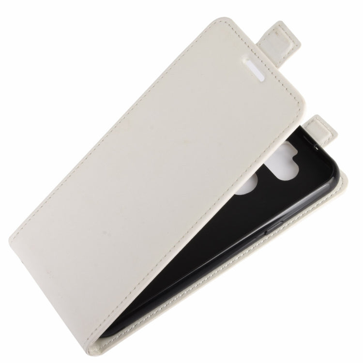 For LG K31/Aristo 5/Aristo 5 Plus R64 Texture Single Vertical Flip Leather Protective Case with Card Slots & Photo Frame