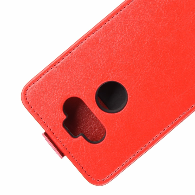 For LG K31/Aristo 5/Aristo 5 Plus R64 Texture Single Vertical Flip Leather Protective Case with Card Slots & Photo Frame