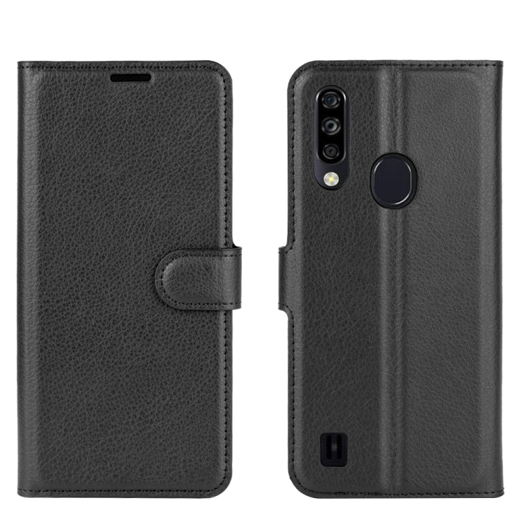 For ZTE Blade A7 2020 Fingerprint Version Litchi Texture Horizontal Flip Protective Case with Holder & Card Slots & Wallet