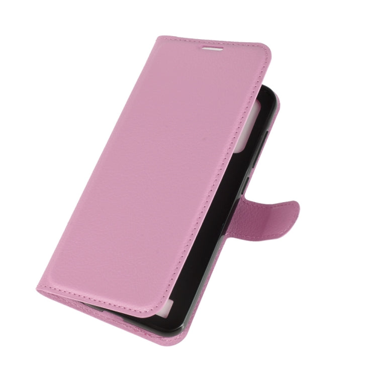For ZTE Blade A7 2020 Fingerprint Version Litchi Texture Horizontal Flip Protective Case with Holder & Card Slots & Wallet