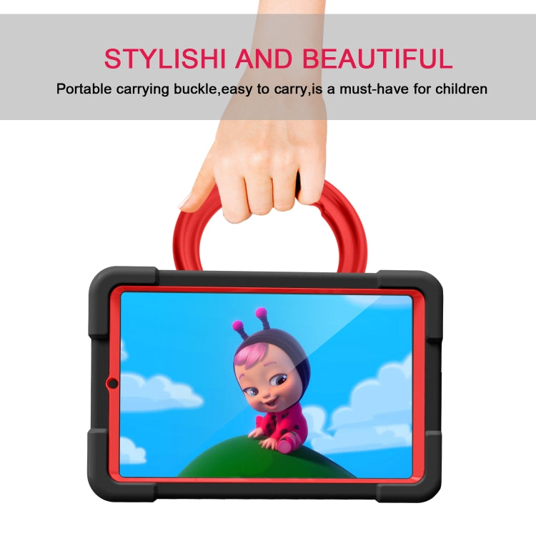 For Galaxy Tab A 8.4 (2020) T307 PC + Silicone Shockproof Combination Case with 360 Degree Rotating Holder & Handle