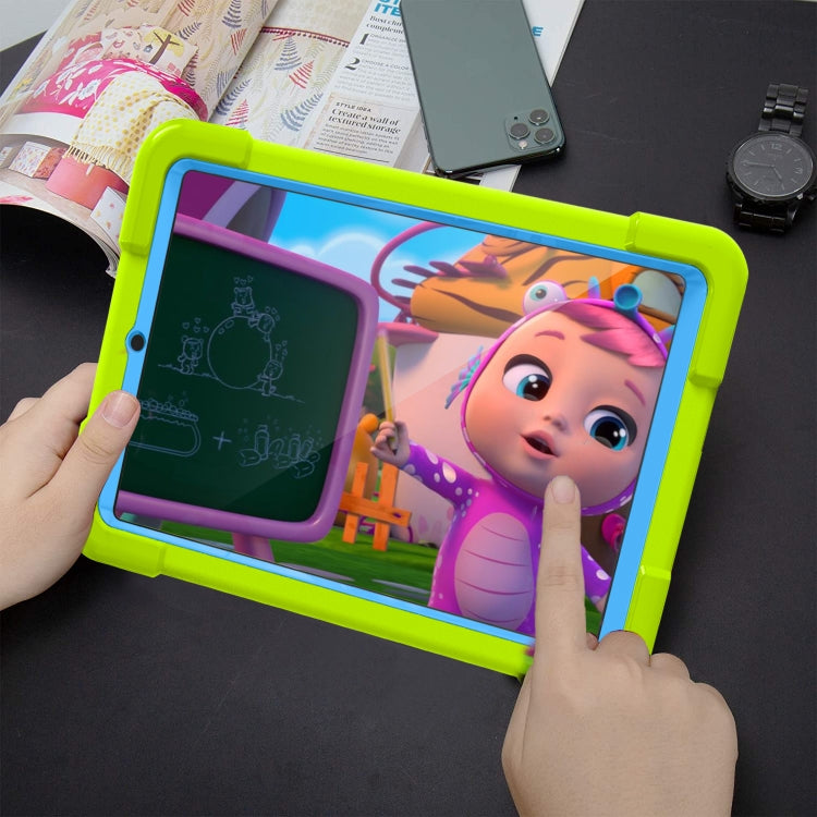 For Galaxy Tab A 8.4 (2020) T307 PC + Silicone Shockproof Combination Case with 360 Degree Rotating Holder & Handle