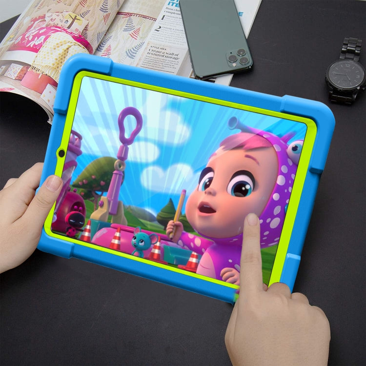 For Galaxy Tab A 8.4 (2020) T307 PC + Silicone Shockproof Combination Case with 360 Degree Rotating Holder & Handle