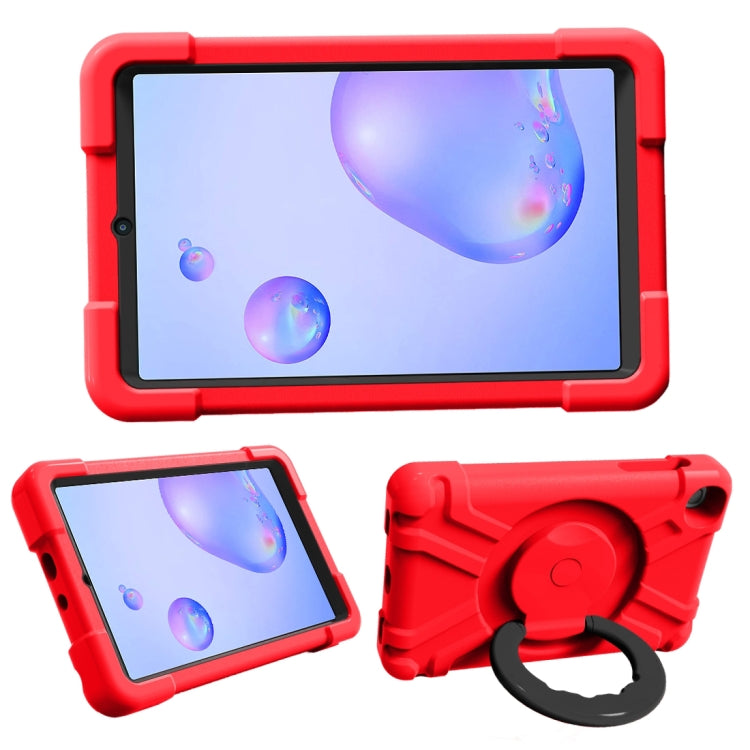 For Galaxy Tab A 8.4 (2020) T307 PC + Silicone Shockproof Combination Case with 360 Degree Rotating Holder & Handle