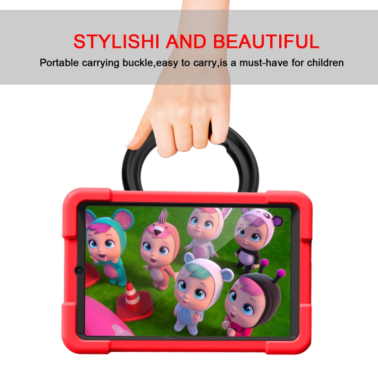 For Galaxy Tab A 8.4 (2020) T307 PC + Silicone Shockproof Combination Case with 360 Degree Rotating Holder & Handle