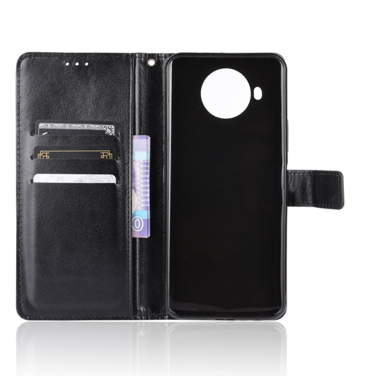 For Nokia 8.3 5G Retro Crazy Horse Texture Horizontal Flip Leather Case , with Holder & Card Slots & Photo Frame