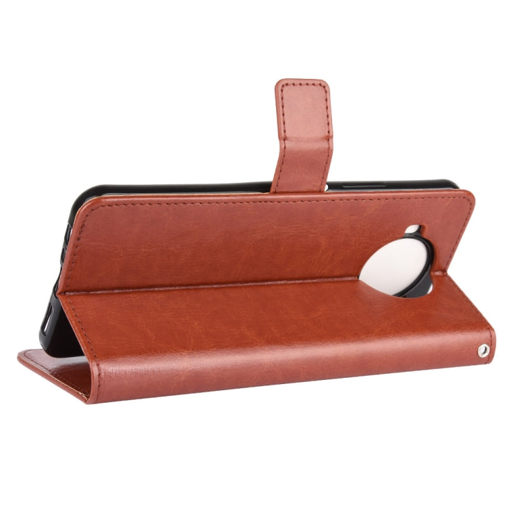 For Nokia 8.3 5G Retro Crazy Horse Texture Horizontal Flip Leather Case , with Holder & Card Slots & Photo Frame