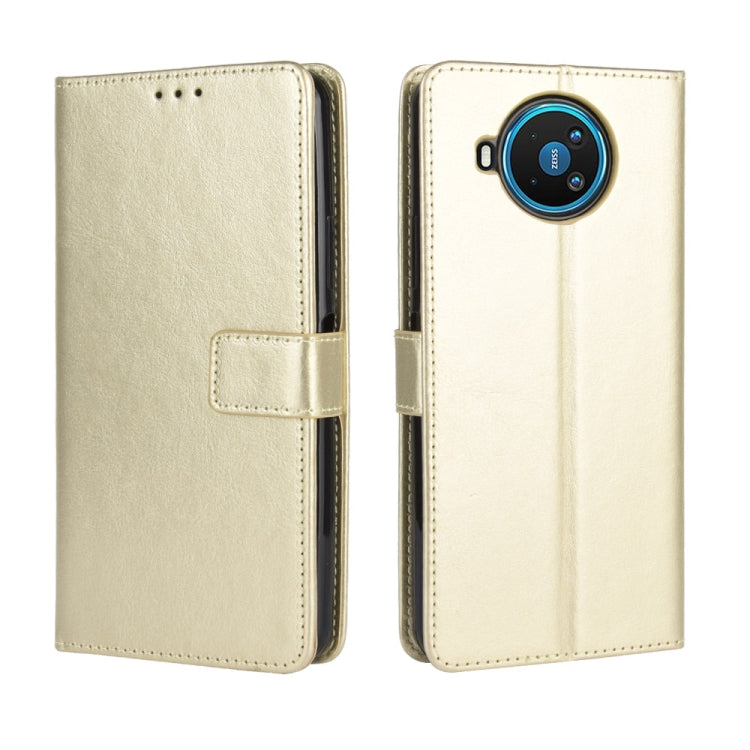 For Nokia 8.3 5G Retro Crazy Horse Texture Horizontal Flip Leather Case , with Holder & Card Slots & Photo Frame