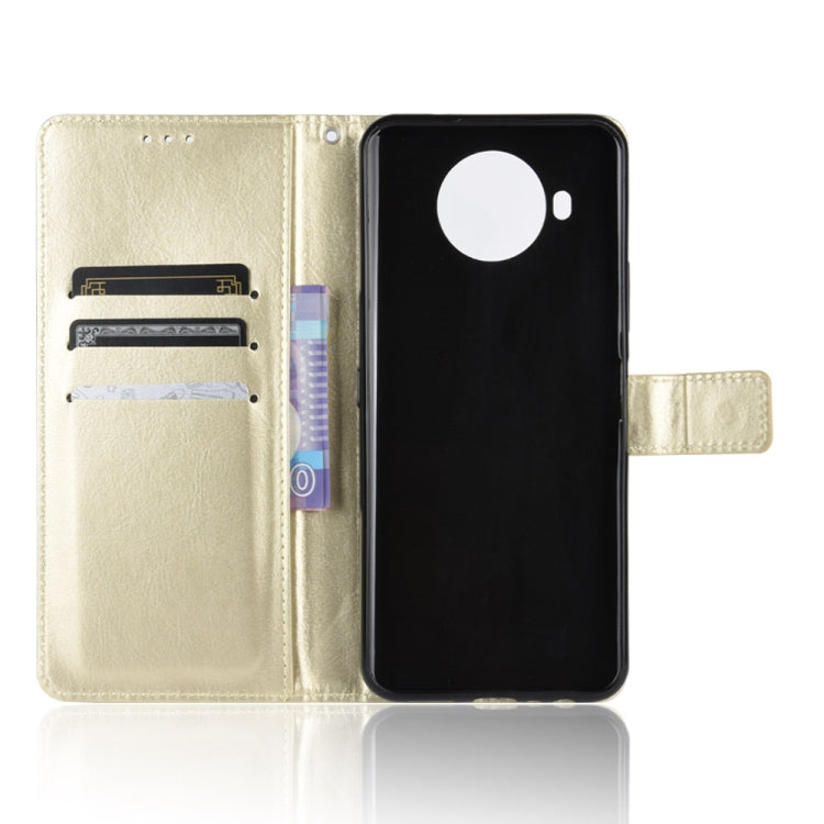 For Nokia 8.3 5G Retro Crazy Horse Texture Horizontal Flip Leather Case , with Holder & Card Slots & Photo Frame