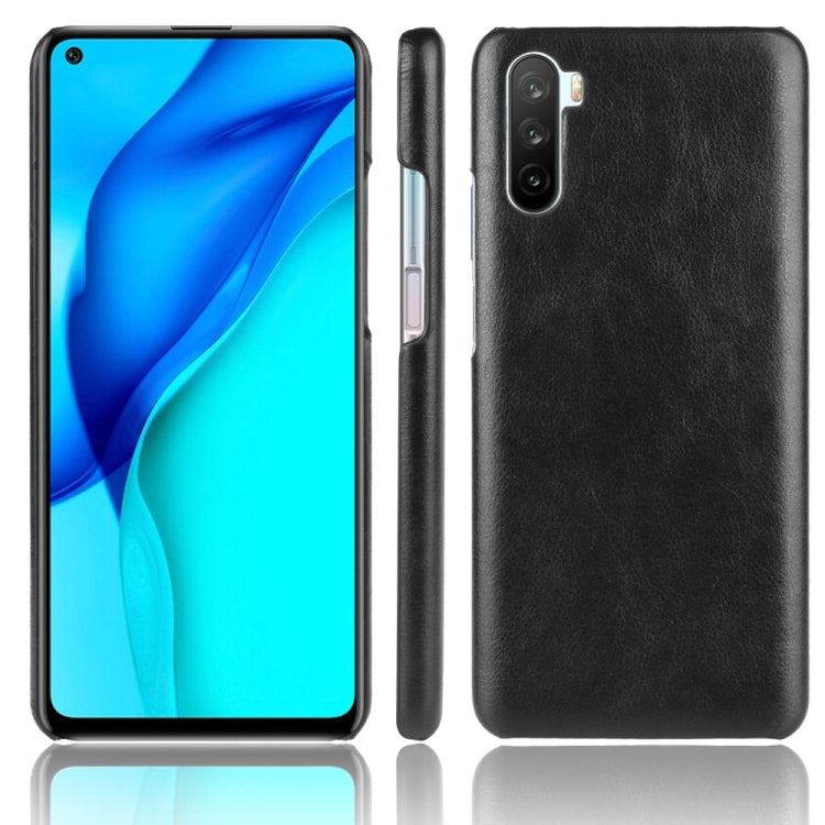 For Huawei Mate 40 Lite/Maimang 9 Shockproof Litchi Texture PC + PU Case