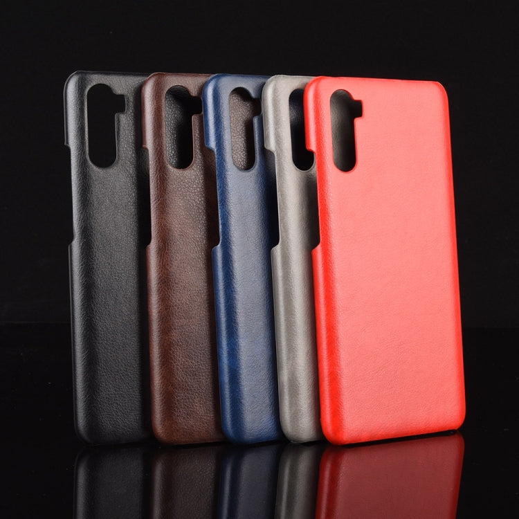 For Huawei Mate 40 Lite/Maimang 9 Shockproof Litchi Texture PC + PU Case