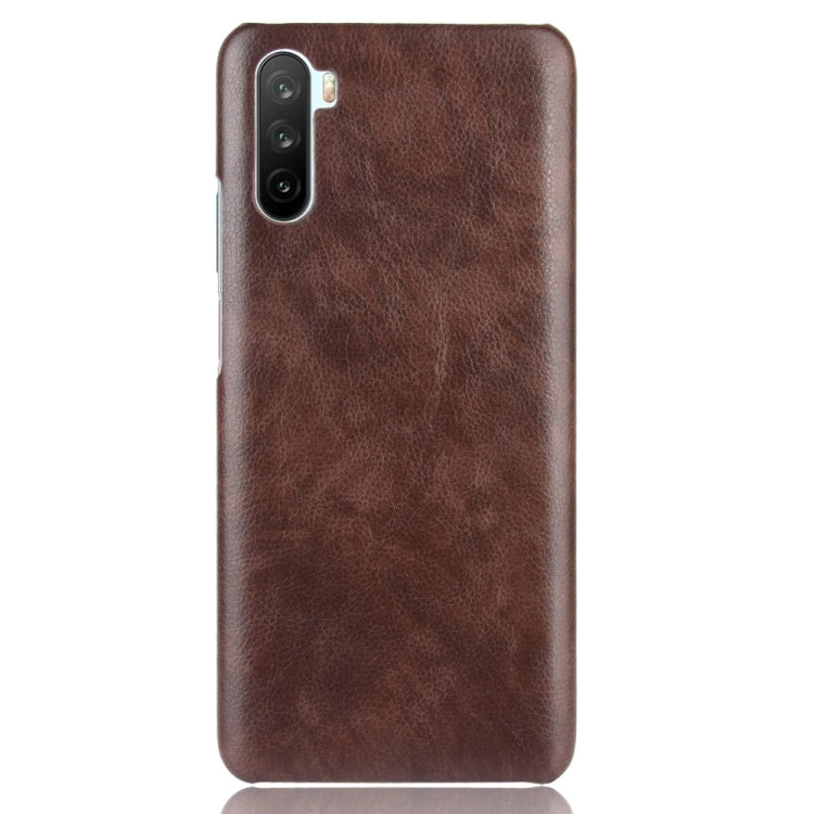 For Huawei Mate 40 Lite/Maimang 9 Shockproof Litchi Texture PC + PU Case