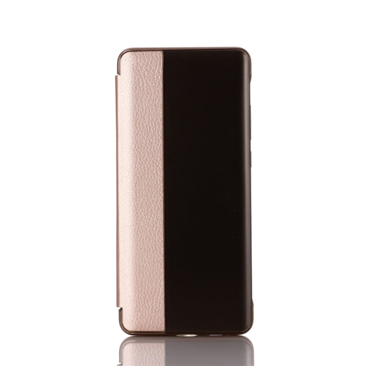 Lychee Texture Smart Phone Holster For Huawei P20 Pro with Call Answering Function & Sleep / Wake-up