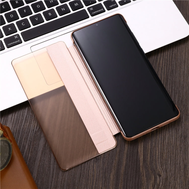 Lychee Texture Smart Phone Holster For Huawei P20 Pro with Call Answering Function & Sleep / Wake-up