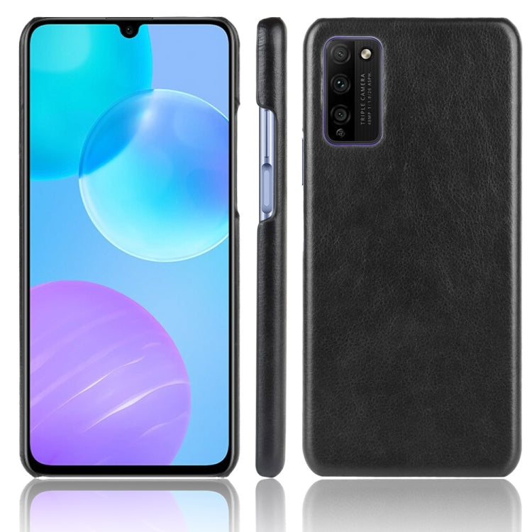 For Huawei Honor 30 Youth/Honor 30 Lite Shockproof Litchi Texture PC + PU Case
