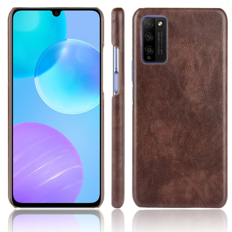 For Huawei Honor 30 Youth/Honor 30 Lite Shockproof Litchi Texture PC + PU Case